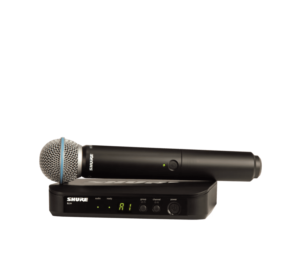 מיקרופון אלחוטי SHURE BLX24 / BETA58A