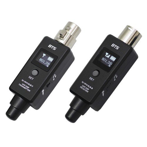 XLR משדר אל חוטי למיקרופון UHF